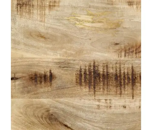 Galvgalis, 100 Cm, Mango Masīvkoks Un Dzelzs Vidaxl