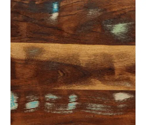 Voodipeats 120 Cm Taaskasutatud Täispuidust Ja Rauast