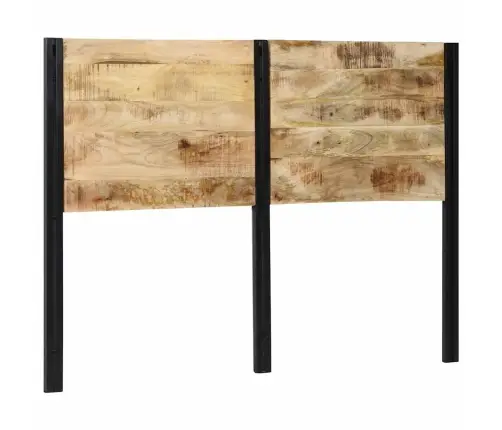 Galvgalis, 120 Cm, Mango Masīvkoks Un Dzelzs Vidaxl