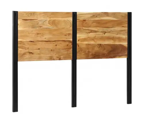 Galvgalis, 140 Cm, Akācijas Masīvkoks Un Dzelzs Vidaxl