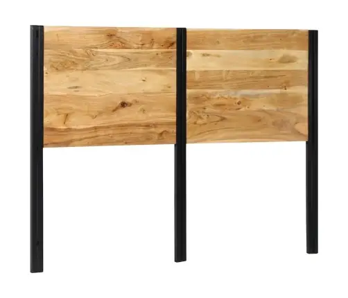 Galvgalis, 140 Cm, Akācijas Masīvkoks Un Dzelzs Vidaxl