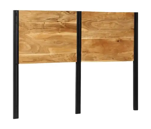 Galvgalis, 140 Cm, Akācijas Masīvkoks Un Dzelzs Vidaxl