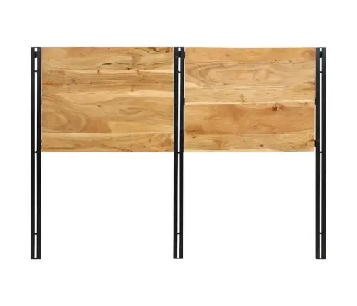 Galvgalis, 140 Cm, Akācijas Masīvkoks Un Dzelzs Vidaxl