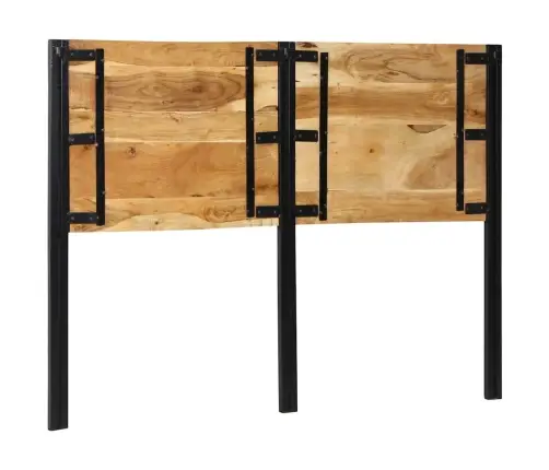 Galvgalis, 140 Cm, Akācijas Masīvkoks Un Dzelzs Vidaxl