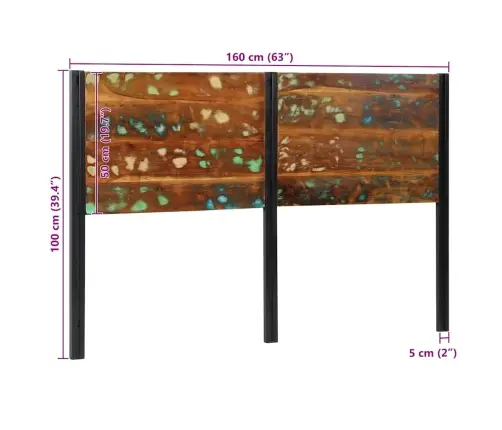 Galvūgalis, 160cm Perdirbta Mediena Ir Geležis