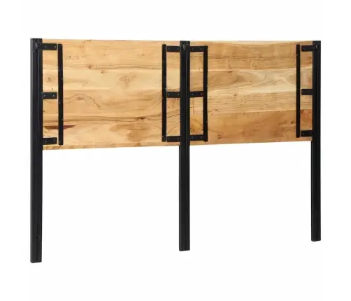 Galvgalis, 160 Cm, Akācijas Masīvkoks Un Dzelzs Vidaxl