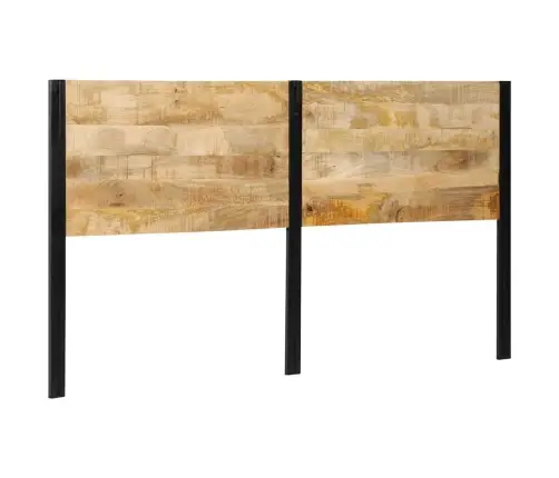 Galvgalis, 160 Cm, Mango Masīvkoks Un Dzelzs Vidaxl Galvgalis, 160 Cm, Mango Masīvkoks Un Dzelzs Vidaxl