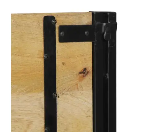 Galvgalis, 160 Cm, Mango Masīvkoks Un Dzelzs Vidaxl Galvgalis, 160 Cm, Mango Masīvkoks Un Dzelzs Vidaxl