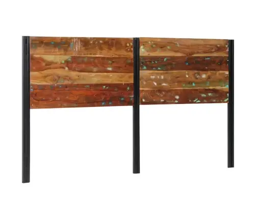 Galvgalis, 180 Cm, Pārstrādāts Masīvkoks Un Dzelzs Vidaxl