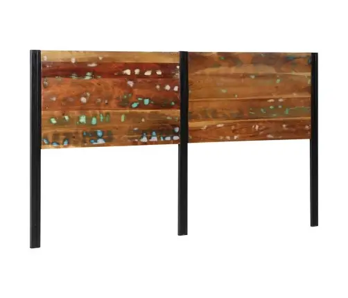 Galvgalis, 180 Cm, Pārstrādāts Masīvkoks Un Dzelzs Vidaxl