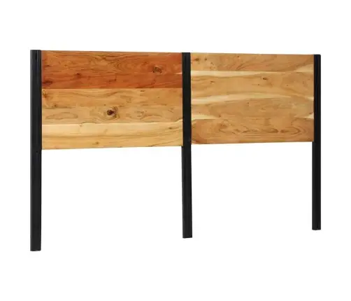 Galvgalis, 180 Cm, Akācijas Masīvkoks Un Dzelzs Vidaxl