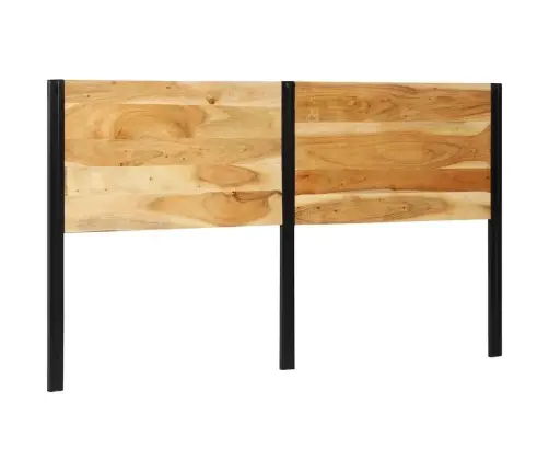 Galvgalis, 180 Cm, Akācijas Masīvkoks Un Dzelzs Vidaxl