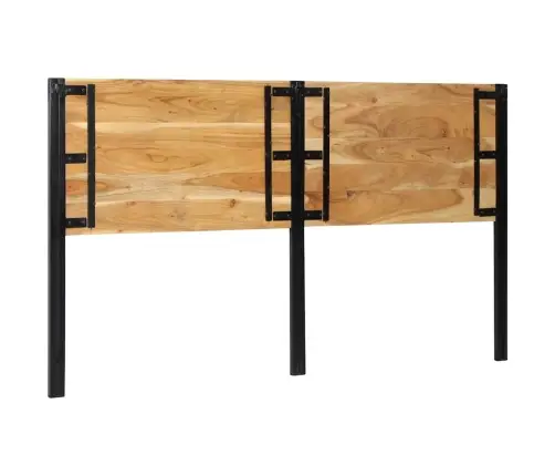 Galvgalis, 180 Cm, Akācijas Masīvkoks Un Dzelzs Vidaxl