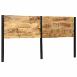 Galvgalis, 180 Cm, Mango Masīvkoks Un Dzelzs Vidaxl