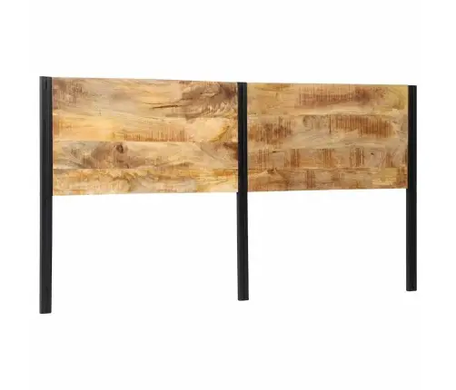 Galvgalis, 180 Cm, Mango Masīvkoks Un Dzelzs Vidaxl