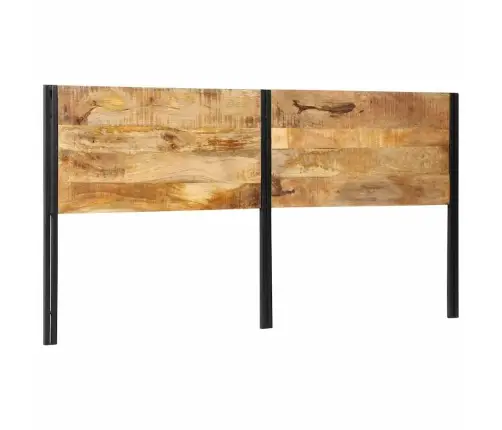 Galvgalis, 180 Cm, Mango Masīvkoks Un Dzelzs Vidaxl