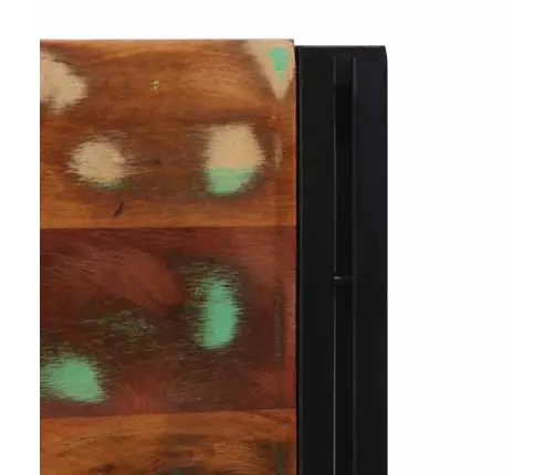 Galvgalis, 200 Cm, Pārstrādāts Masīvkoks Un Dzelzs Vidaxl