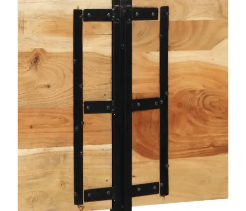 Galvūgalis, 200cm Akacijos Medienos Masyvas/Geležis