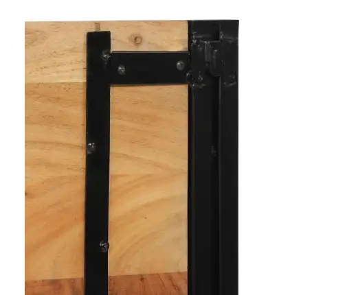 Galvūgalis, 200cm Akacijos Medienos Masyvas/Geležis