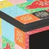 Telerikapp Sahtliga Mitmevärviline 80 X 35 X 50 Cm Mangopuit