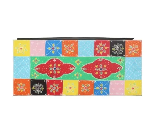 Telerikapp Sahtliga Mitmevärviline 80 X 35 X 50 Cm Mangopuit
