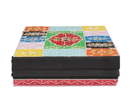 Sieninės Lentynos 2 Pcs Įvairiaspalvis 40 X 20 X 6 Cm