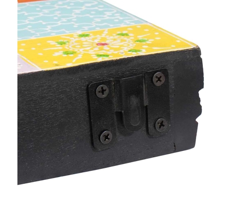Sienas Plaukti 2 Gabali 60X20X6 Cm Ciets Koks Mango Vidaxl