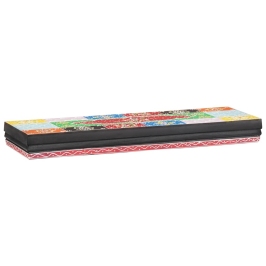 Sienas Plaukti Ar Plauktu 2 Pcs Daudzkrāsains 60 X 20 X 6 Cm Vidaxl