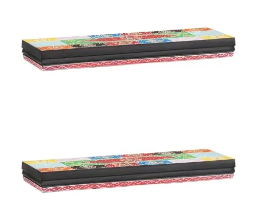 Seinalaudade Panused 2 Pcs Mitmevärviline 60 X 20 X 6 Cm