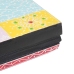 Sienas Plauktu Komplekts 100X20X6 Cm Cieta Koka Mango Vidaxl