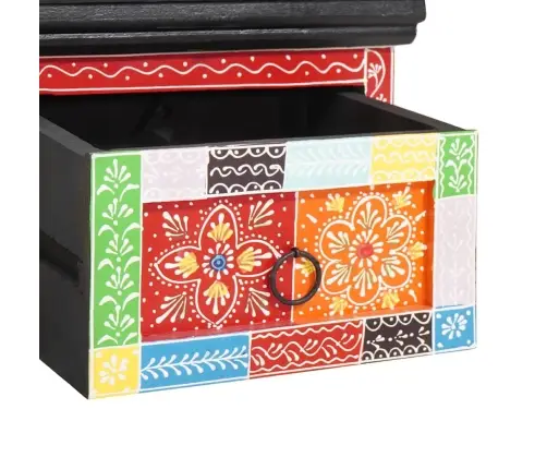 Telerikapp Sahtliga Mitmevärviline 60 X 30 X 24 Cm Mangopuit