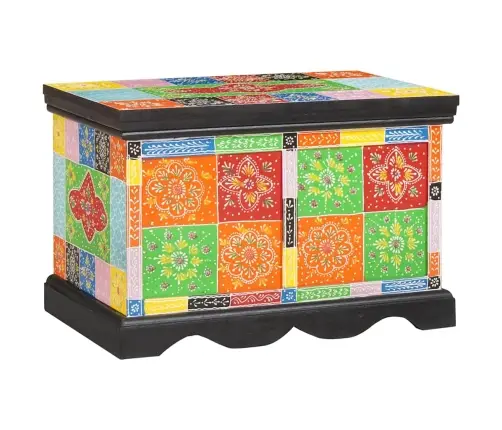 Uzglabāšanas Kaste 60X40X40 Cm Cietais Koks Mango Vidaxl