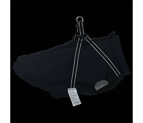 Šunų Kailis Su Diržais, Atsparus Vandeniui, Juodas, L52