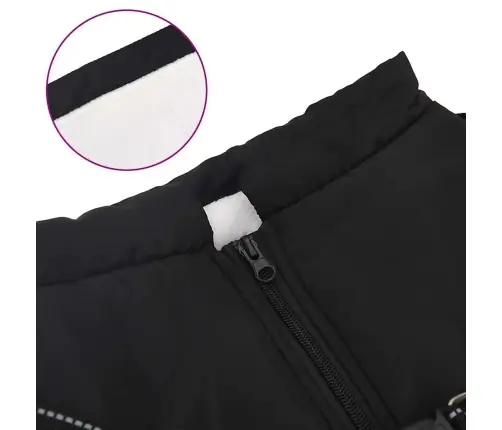 Šunų Kailis Su Diržais, Atsparus Vandeniui, Juodas, L52