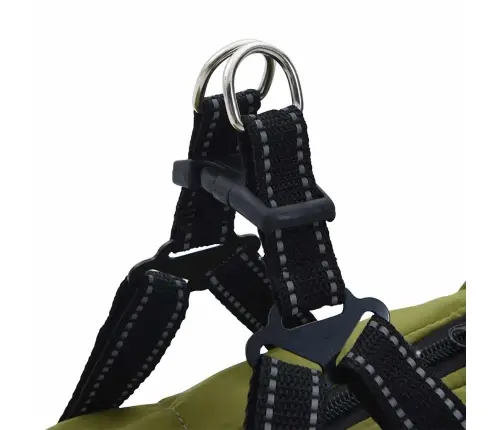 Šunų Kailis Su Diržais, Atsparus Vandeniui, Žalias, L32