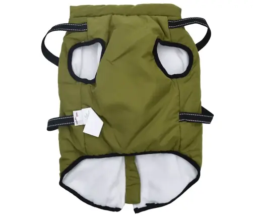 Šunų Kailis Su Diržais, Atsparus Vandeniui, Žalias, L44