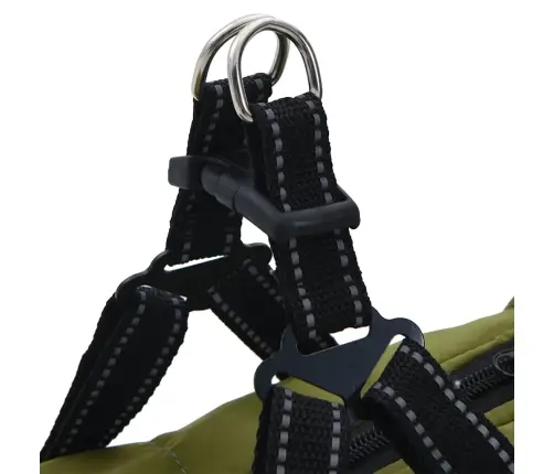 Koeramantel Rakmetega Veekindel Peegeldav, Sõjaväeroheline, L48