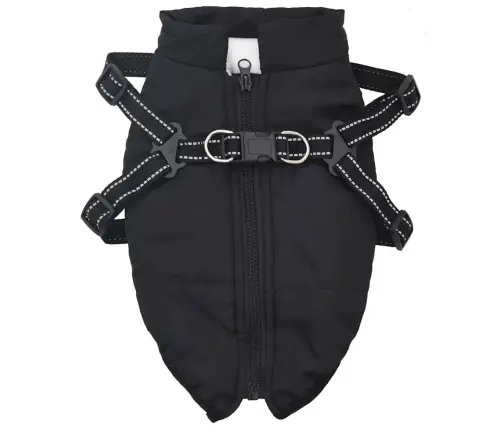 Koeramantel Rakmetega Veekindel Peegeldav, Must, L24