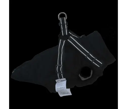 Koeramantel Rakmetega Veekindel Peegeldav, Must, L24