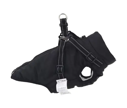 Koeramantel Rakmetega Veekindel Peegeldav, Must, L36