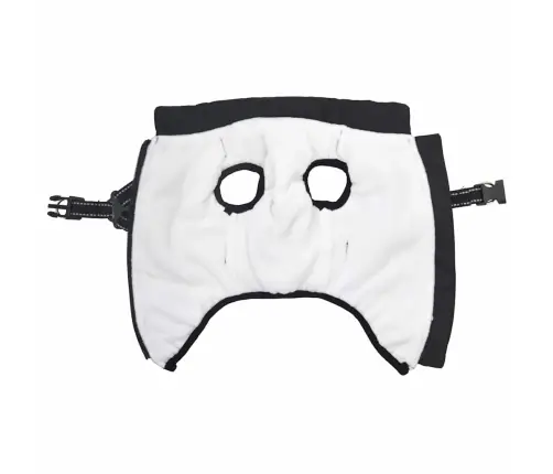 Koeramantel Rakmetega Veekindel Peegeldav, Must, L40