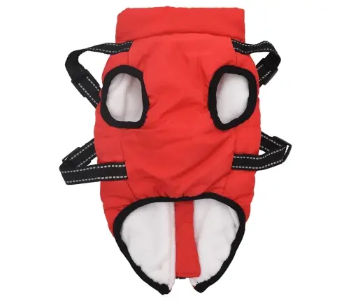 Koeramantel Rakmetega Veekindel Peegeldav, Punane, L36