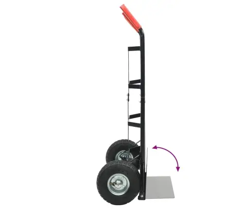 Rokas Rati Melns Un Sarkans 57 X 46 X 113 Cm Tērauds Vidaxl