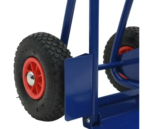 Rankinis Vežimėlis Mėlyna Ir Raudona 49,5 X 53 X 114 Cm Plienas