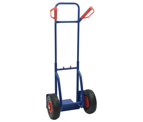 Rankinis Vežimėlis Mėlyna Ir Raudona 49,5 X 53 X 114 Cm Plienas