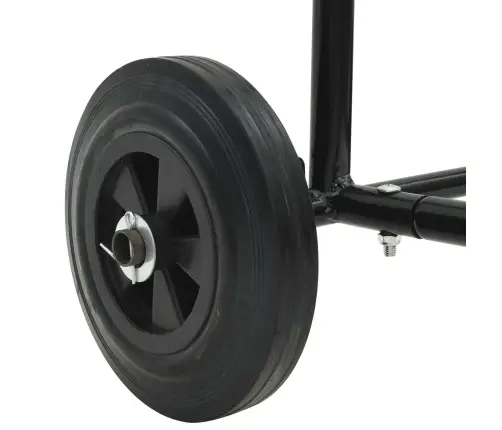 Rankinis Vežimėlis Juoda Ir Raudona 49 X 49 X 101 Cm Plienas