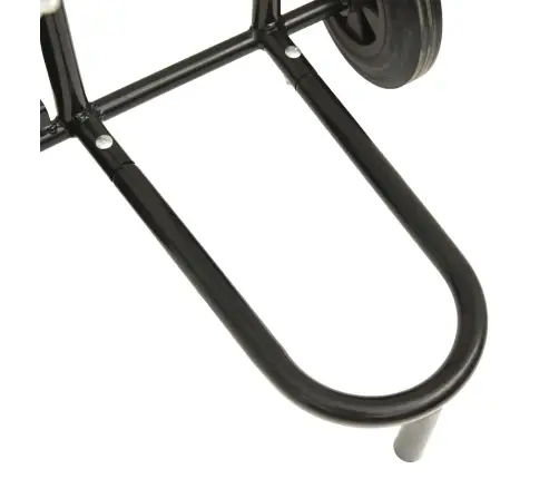 Rankinis Vežimėlis Juoda Ir Raudona 49 X 49 X 101 Cm Plienas