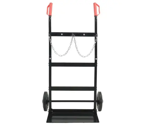 Rokas Rati Melns Un Sarkans 63 X 43,5 X 110 Cm Tērauds Vidaxl