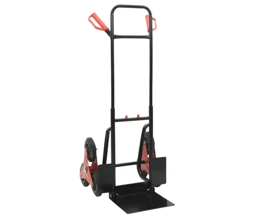 Rokas Rati Melns Un Sarkans 64.5 X 49.5 X 114 Cm Tērauds Vidaxl