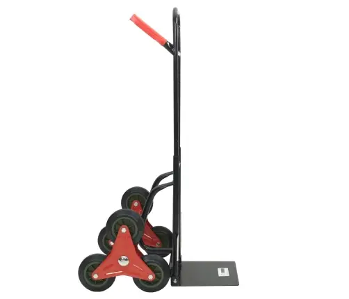 Rokas Rati Melns Un Sarkans 64.5 X 49.5 X 114 Cm Tērauds Vidaxl